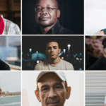 Collage mit unterschiedlichen Männern verschiedener Altersgruppen und Lebenssituationen - Symbol für Vielfalt, Menschlichkeit und neue Perspektiven auf Männlichkeit